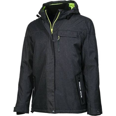 Parka de Travail Garou - Taille 4XL - Gris Chiné - Résistant et Confortable - D-Work