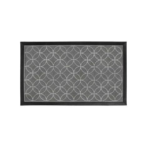 Paillasson en caoutchouc FEUILLES, 45 x 75 cm (1/3)