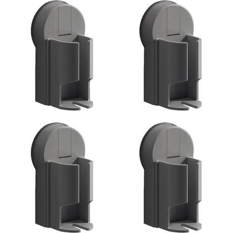 Toothbrush Holder 10x5.5cm Space Saving (Gray) (1/5)