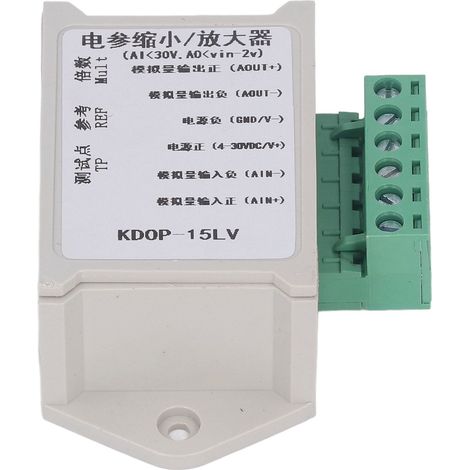Convertisseur Buck Boost DC, plage réglable, Signal analogique, amplificateur de tension, régulateur de réduction, alimentation électrique KDOP 15LV (1/5)