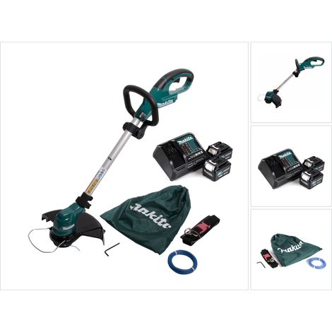 Makita UR100DSME Recortabordes Azul 26 cm