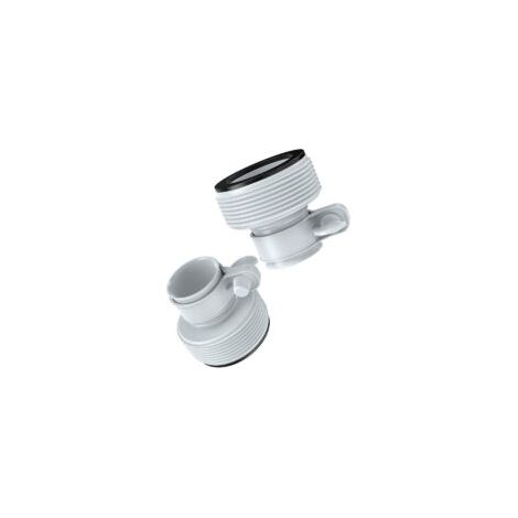 Bestway 58236 - Intex 10722 - Lot De 2 Adaptateurs Pour Pompe De Filtration De 32 À 38 Mm - Crezuo (1/3)