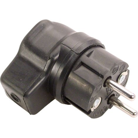 Prise d'angle en caoutchouc solide de la SCHUKO, IP44