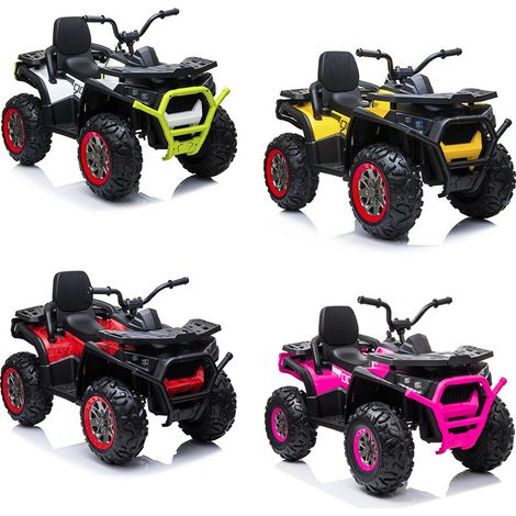 LT898 Quad eléctrico ATV 2.0 para niños con MP3 y 4 amortiguadores Color: Rosa (1/5)