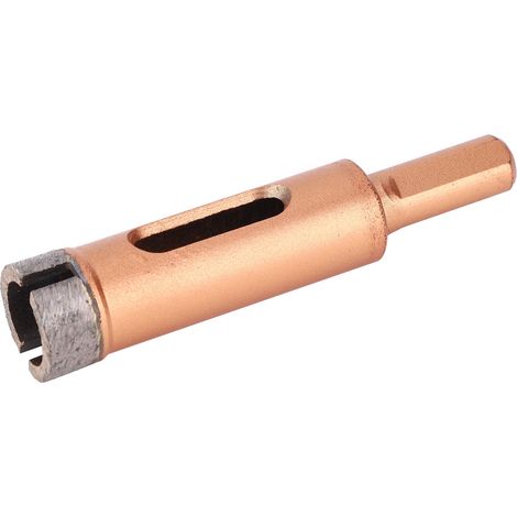 Foret à marbre, compatible avec les outils manuels pour carrelage, béton, murs, verre et diamant, 18 mm (1/5)