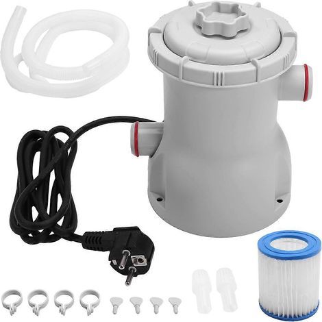 Pompe de filtration pour piscine. 330 GPH. filtre électrique à pagaie. petite pompe de filtration pour piscine (1/5)