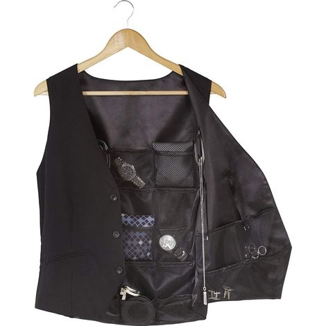 Veste range bijoux de voyage pour homme