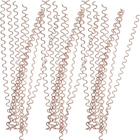 Fil de Soudage Ondulé 25 Pièces Fil à Crochet Réparation Carrosserie Métal Usage Professionnel et Amateur pour Pare-Chocs Voitures (1/5)