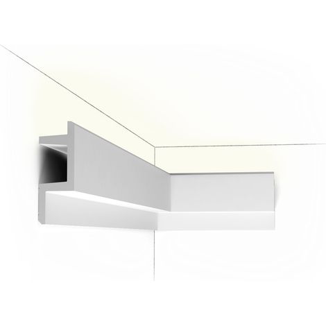 Profil moderne pour éclairage LED C383 - L200 x H14 x L5 cm - ORAC DECOR (1/5)
