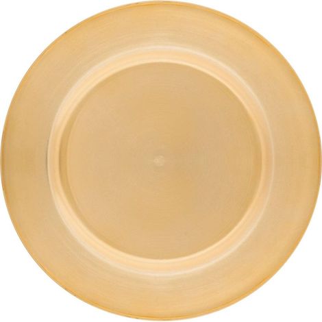 ASSIETTE PRES LISSE DORE - Atmosphera créateur d'intérieur