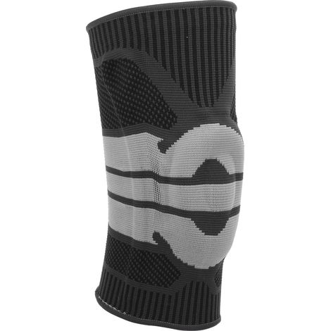 Genouillère de protection pour la course à pied, stabilisateur de genou à ressort, manchon de compression en silicone pour le sport, taille XL (1/5)