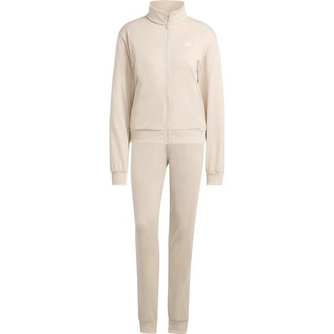 Completo da tuta da donna adidas essentials feel cozy beige KB8459 r S (1/5)