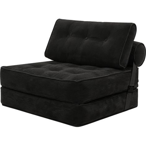 Levede Sofa Bed Convertible Foldable Floor Mattress with Head Lumbar Pillow (1/5)