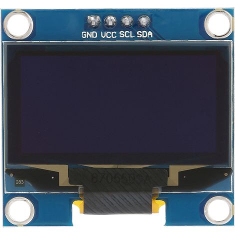 Module d'affichage OLED 1,3 pouce 128x64, communication IIC I2C, texte bleu, 1 pièce (1/5)