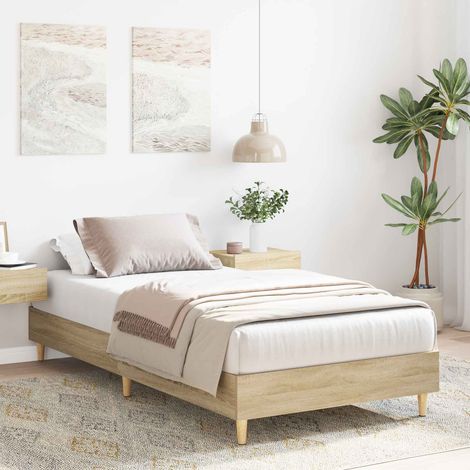 Estructura de cama Roble  80 x 200 cm