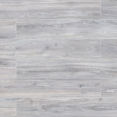 Carrelage effet Parquet Bois Chêne Gris 121x19,5x0,9 cm In&Out Valdoro - Sol et mur intérieur et Sol extérieur (vendu par carton de 0,94 m²) - RO'MA CARRELAGE