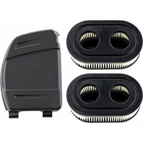 Filtre à air double pour moteurs Briggs & Stratton 550E à 675IS – Lot de 2 filtres + cache, remplace 594106, 798339, 798452, 593260 (1/4)