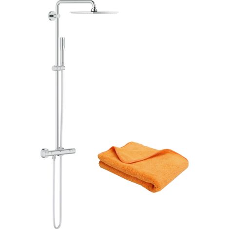 Columna de ducha Grohe con mezclador termostático Vitalio Joy System 230 + microfibra (1/5)