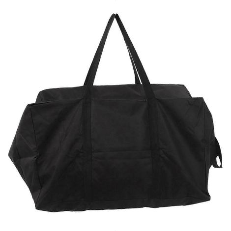 Sac de rangement portable, étanche, résistant à la poussière et à l'usure, noir, pour outils de barbecue, 74 x 57 x 43 cm, haute qualité.