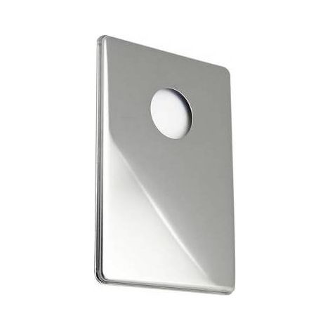 PLAQUE DE SYPHON POUR LAVE-LINGE Dimensions : 160 x 110, trou diam. 34