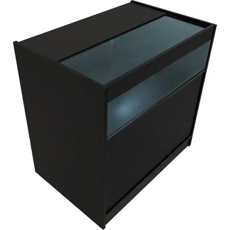 LED Retail Shop Counter B900 - Black