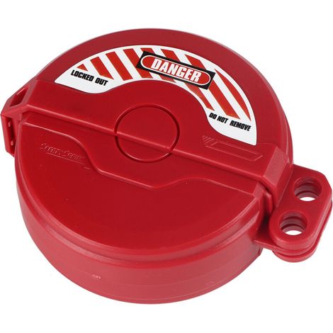 Verrouillage De Sécurité - Pour Vannes Industrielles - Diamètre Arbre 25 À 64 Mm - Rouge - 1 Pièce (1/5)