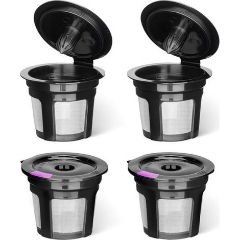 Gobelets K Réutilisables pour Cafetières K Mini, K Elite, K Classic, K Compact, K Latte, K Select et Toutes les Cafetières 2.0 et (1/2)