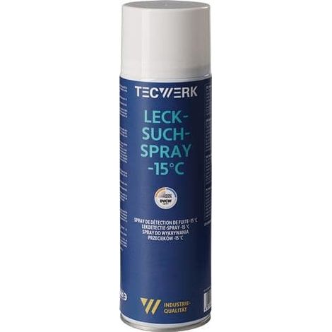 TECWERK Lecksuchspray -15GradC farblos DVGW 400ml Spraydose TECWERK (1/2)