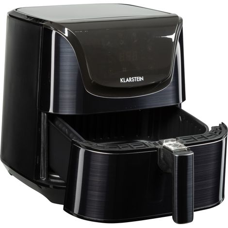 Klarstein Aero Vital deluxe Freidora sin aceite 1700W 5 L Acero inoxidable Plateado (1/5)