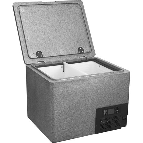 Mophorn 40 L Kompressor-Kühlbox, tragbarer Auto-Kühlschrank aus leichtem EPP, elektrische Gefrierbox mit App-Steuerung, 12 V/24 V DC, Temperaturbereich -10 °C bis 10 °C, ideal für LKW, Wohnmobile (1/5)