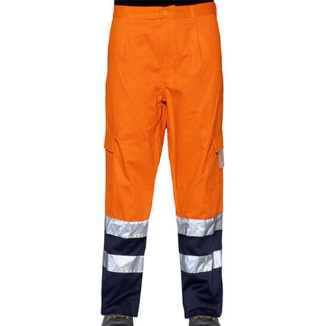 PANTALONE ALTA VISIBILITA' TG. S ARANCIO