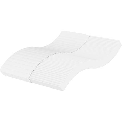 Matelas en mousse blanc 120x200 dureté H2 H3 (1/5)