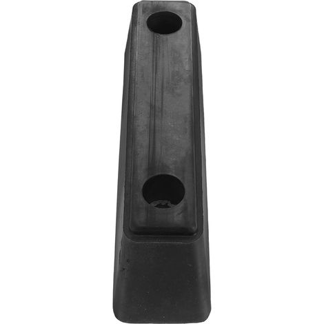 Butoir en Caoutchouc Noir pour Camion Benne, Protection Arrière (1/5)