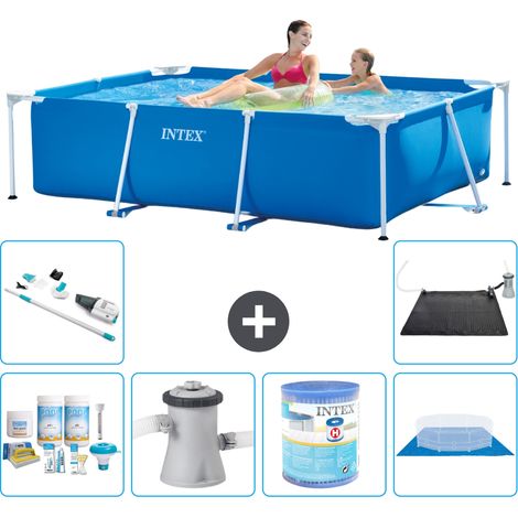 Intex Piscina con struttura Rettangolare - 220x150x60 cm - 7-pezzi S40050