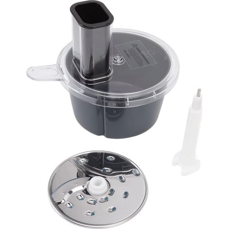 Procesador de alimentos, picador de verduras multifunción para batidora Vorwerk Thermomix TM5 6, accesorio de disco para cortar y triturar con picador para bol. (1/4)