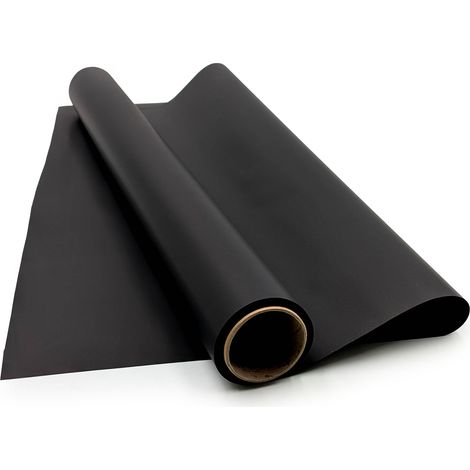 Duftende Blumenfolie – Satin Aroma – Schwarz – Rolle 50 cm x 9 m