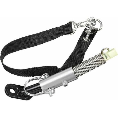 Attache De Remorque Vélo Angulaire - Compatible Avec La Plupart Des Remorques Vélo Enfants Et Chiens - Acier Robuste - Dimensions 20x5x4 Cm - 1 Pièce (1/5)