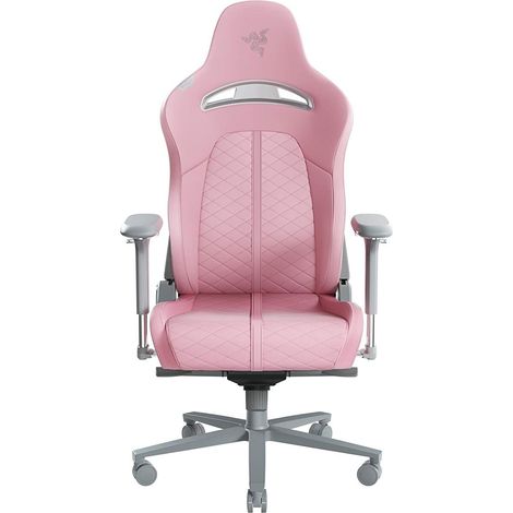 Razer Enki silla gaming rosa confortable y ajustable