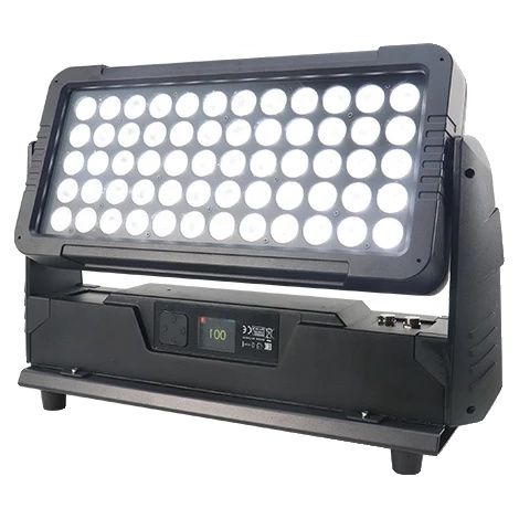 Lumière de lavage mural, puissance de 650W, étanche IP65, 60x10w, Prise EU (1/2)