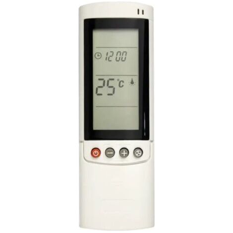 royaluxe-Télécommande de Remplacement pour Climatiseur Airwell Gree RC08A avec Opération Simple, Matériau ABS, Longue Distance de Transmission, Adaptée pour Airwell (1/4)