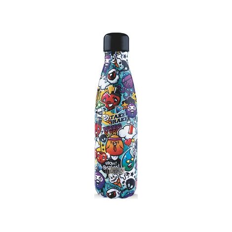 BOTELLA TERMO INOX 500 ML - GRAFFITI - ID0085