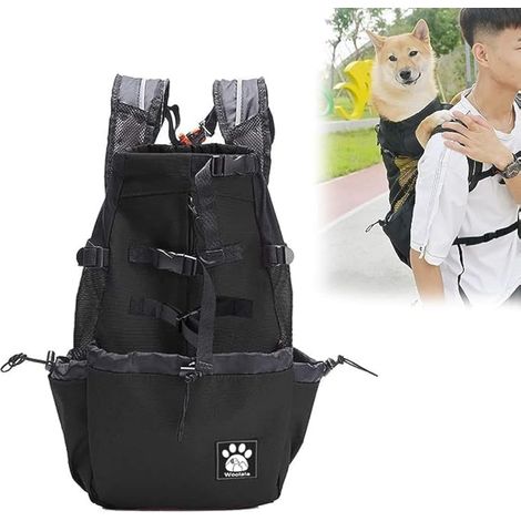 1 Sac à dos pour chien, sangle de taille, mousse épaisse, coussinet large, voyage randonnée (1/5)