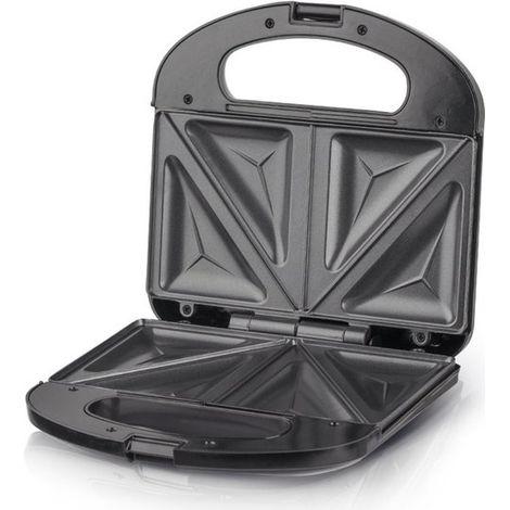 Machine à pain électrique, plaques en céramique saines avec revêtement antiadhésif, sans PFAS ni BPA, grille-pain, Toasti, multifonctionnel, contrôle de la température, LED (1/5)