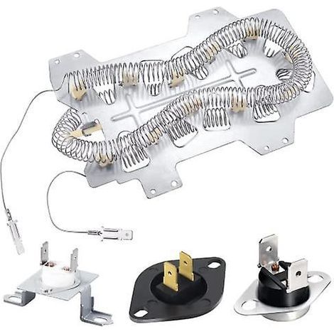 Kit de résistance chauffante amélioré pour sèche-linge Samsung : fusible à thermistance DC47-00019A (1/4)