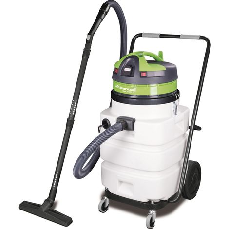 Aspirateur à eau avec pompe intégrée - Cuve en polyéthylène de 90 litres - 2 moteurs 2 kW 230 V Cleancraft FLEXCAT 290 EPT (1/5)
