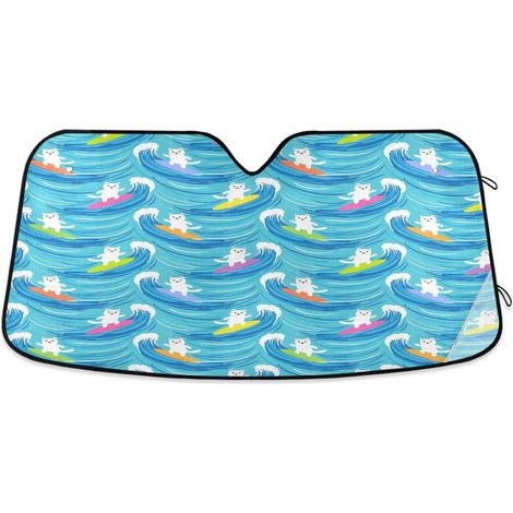 Pare-Soleil Couverture Manettes De Jeu Vertes Grunge Pare-Brise