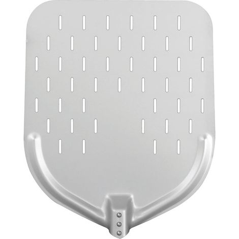 Pala Forata per Pizza 32,4x40,7+160 cm In Alluminio Rossa (1/2)