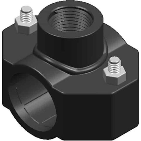 Anbohrschelle, PP Anbohrschelle 32mm, für Wasserleitung