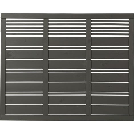 Plus Zaun Silence 176 x 140 cm umbragrau fungizidbehandelt