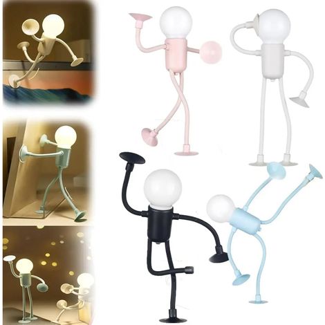 Table de chevet pliante, petite lampe de nuit 4 pièces (1/5)